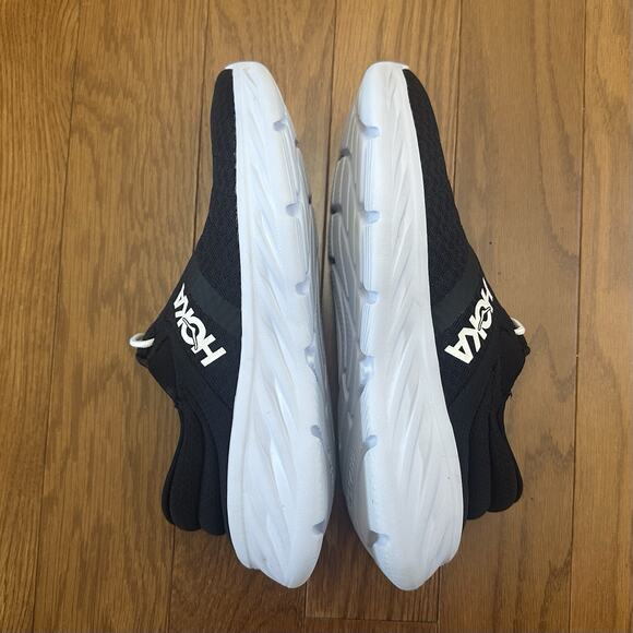 Hoka One One Women's Ora Recovery Shoe 2 Sz US 9 Black White BWHT 1119398 - Picture 6 of 9